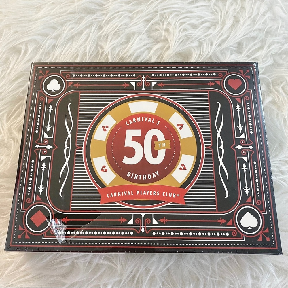 Carnival Cruise Lines 50th Birthday Players Club 500 Piece Puzzle 18x24